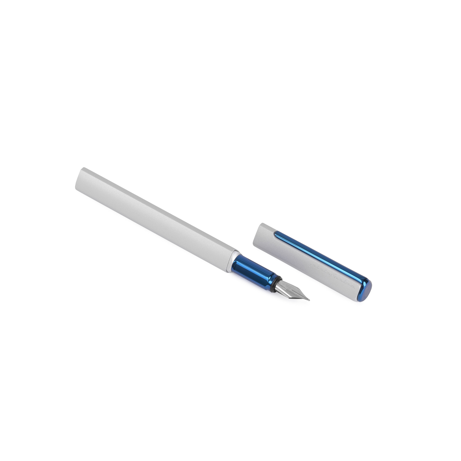 Перьевая ручка PININFARINA PF One SILVER /BLUE-0