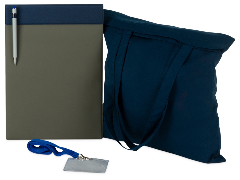 Набор для конференций Conferencier, темно-синий-0