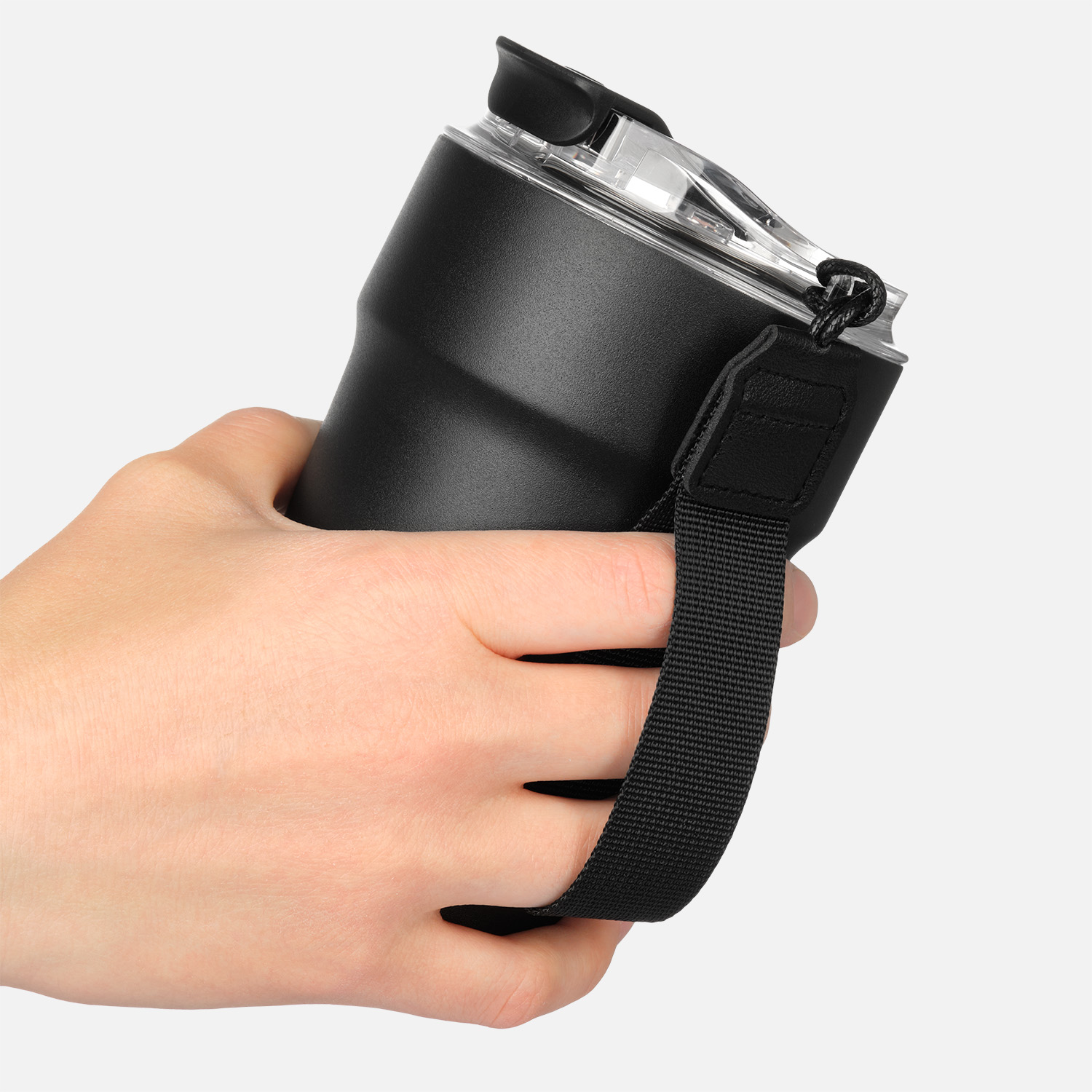 Термокружка вакуумная Monaco, черная-8