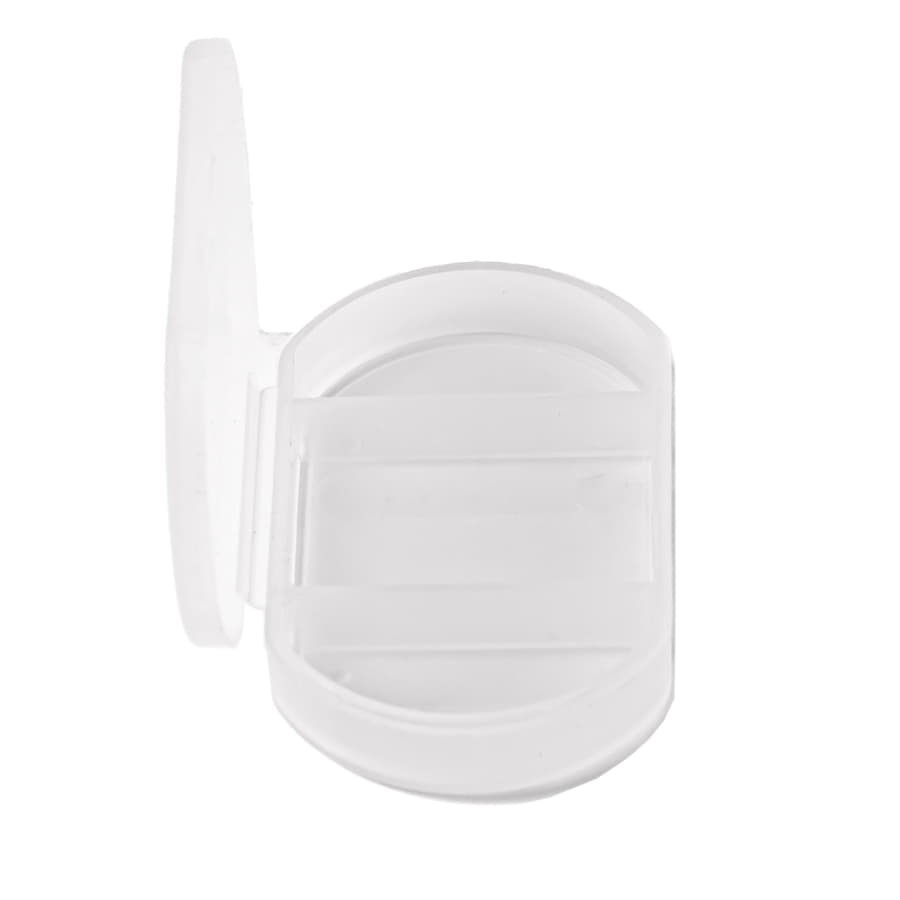 Витаминница TRIZONE, 3 отсека; 6 x 1.3 x 3.9 см; пластик, прозрачная, прозрачный-3