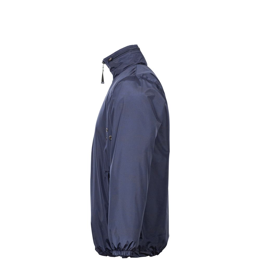 Ветровка светоотражающая Lattvind, темно-синяя-2