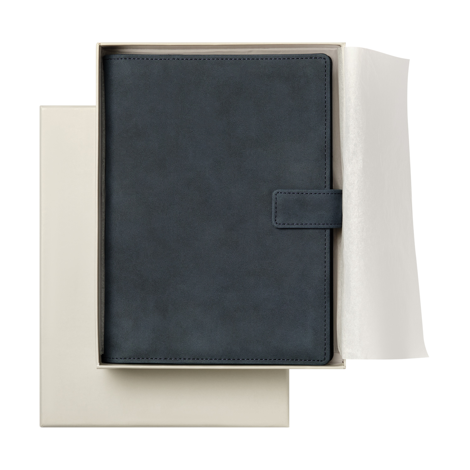 Ежедневник-портфолио Royal NEO недатированный в подарочной коробке, синий-10