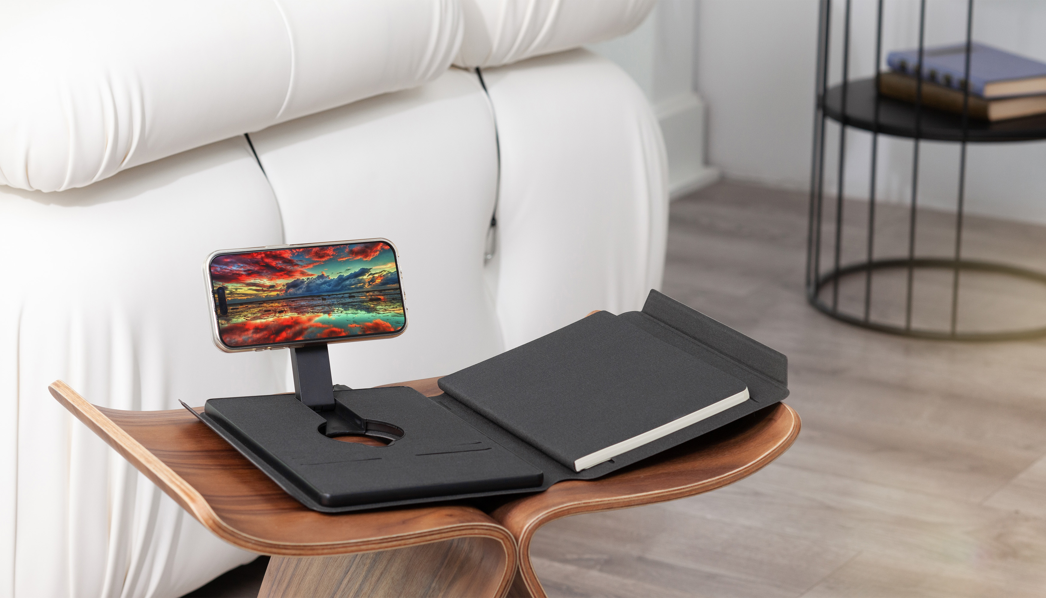 Папка А5 с беспроводным (10W) зарядным устройством 5000 mAh, с MagSafe и блокнотом-1