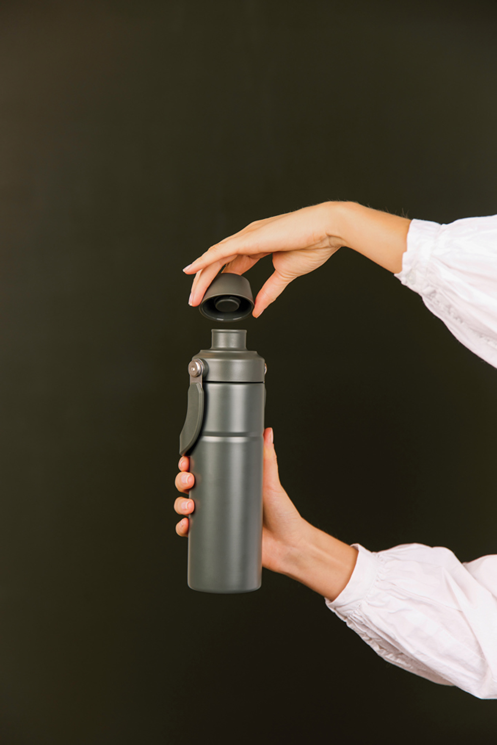 Термобутылка VINGA Baltimore Trek из переработанной стали RCS, 600 мл-10