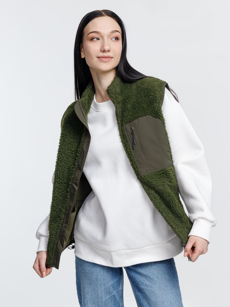 Жилет унисекс Fury BW, хаки-2