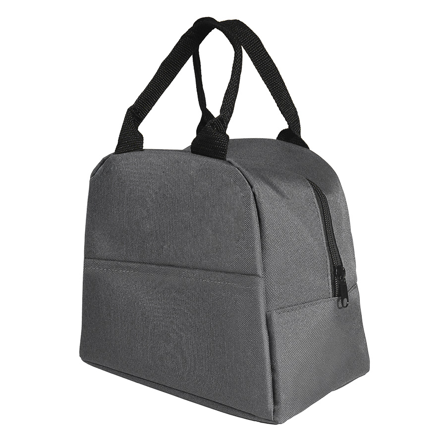 Термосумка "LUNCH", серый, 25 x 21 x 17 см, полиэстер 600D, серый-1