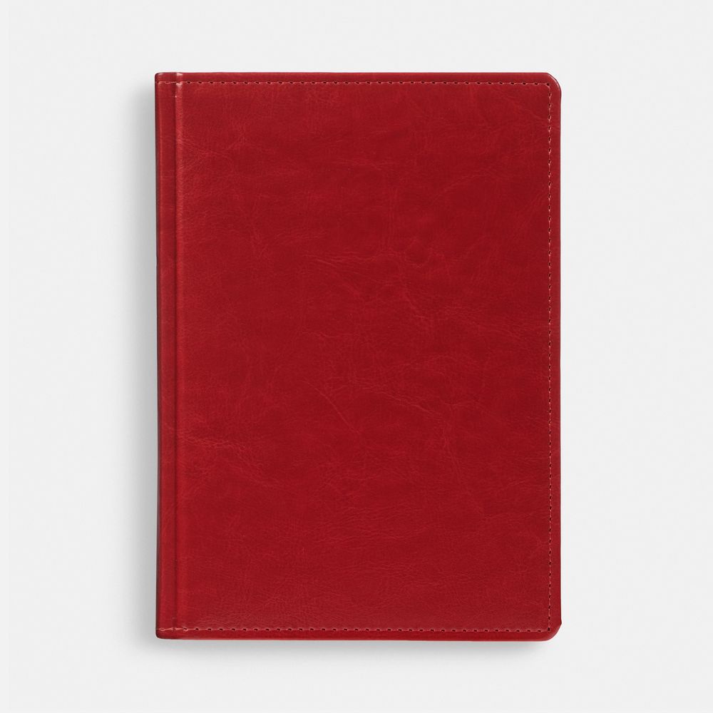 Ежедневник Nebraska, недатированный, красный-0