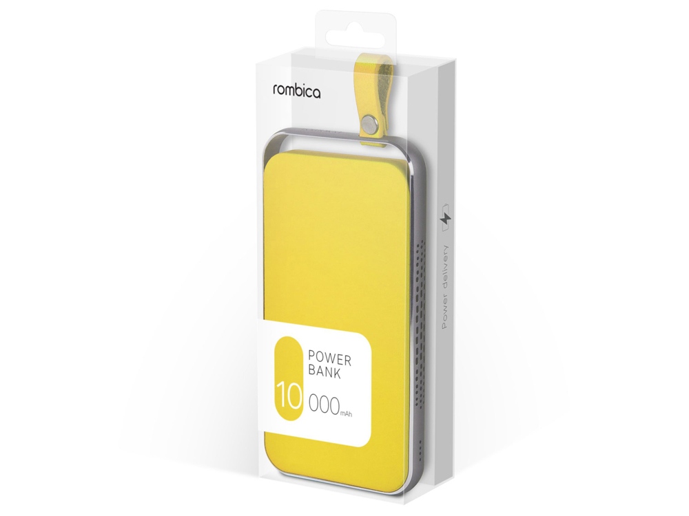 Внешний аккумулятор Rombica NEO Electron Yellow, 10000 мАч, желтый-4