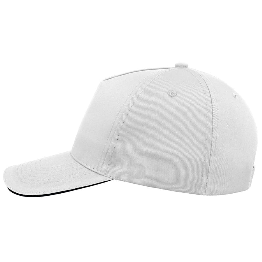 Бейсболка START FIVE SANDWICH, 5 клиньев, застежка на липучке, белый, синий-3