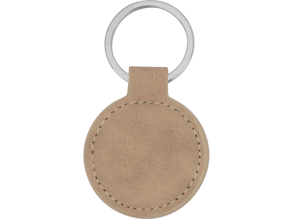 Брелок Alen круглый, бежевый-1