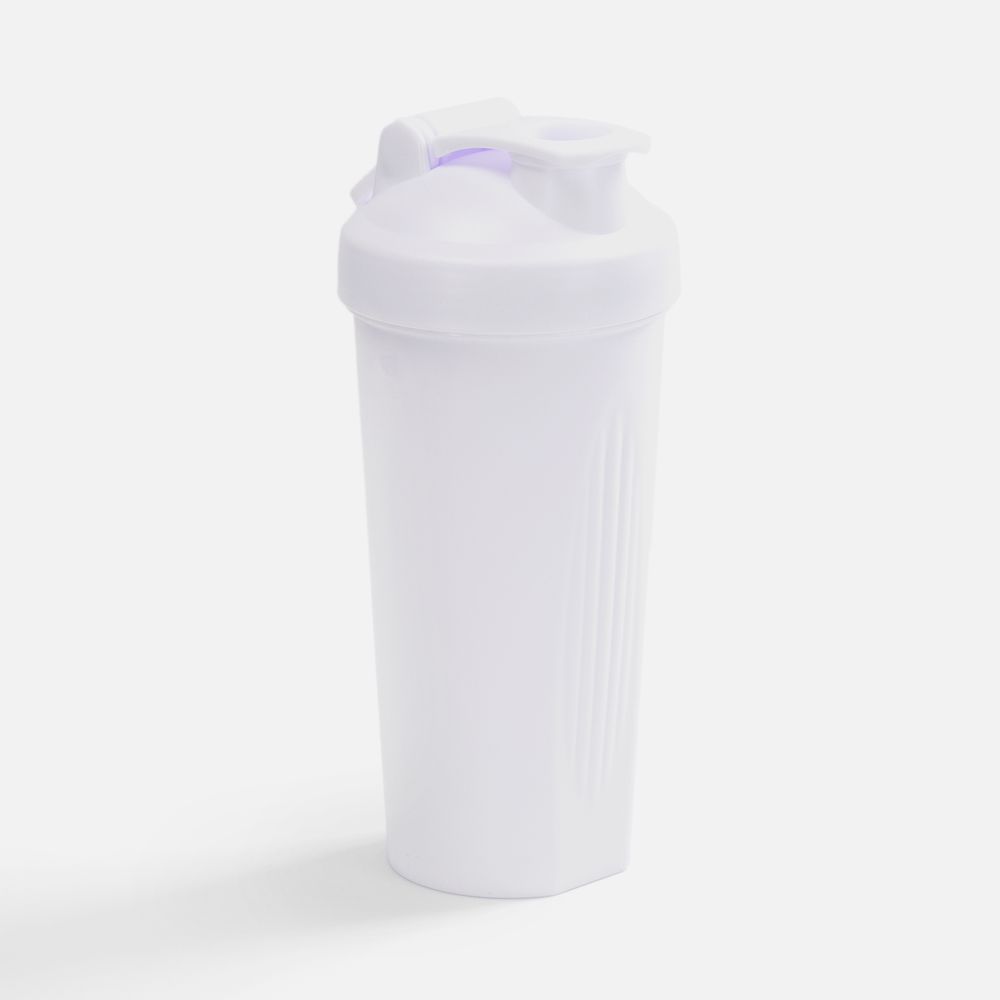Спортивный шейкер Shake It Easy, белый-1