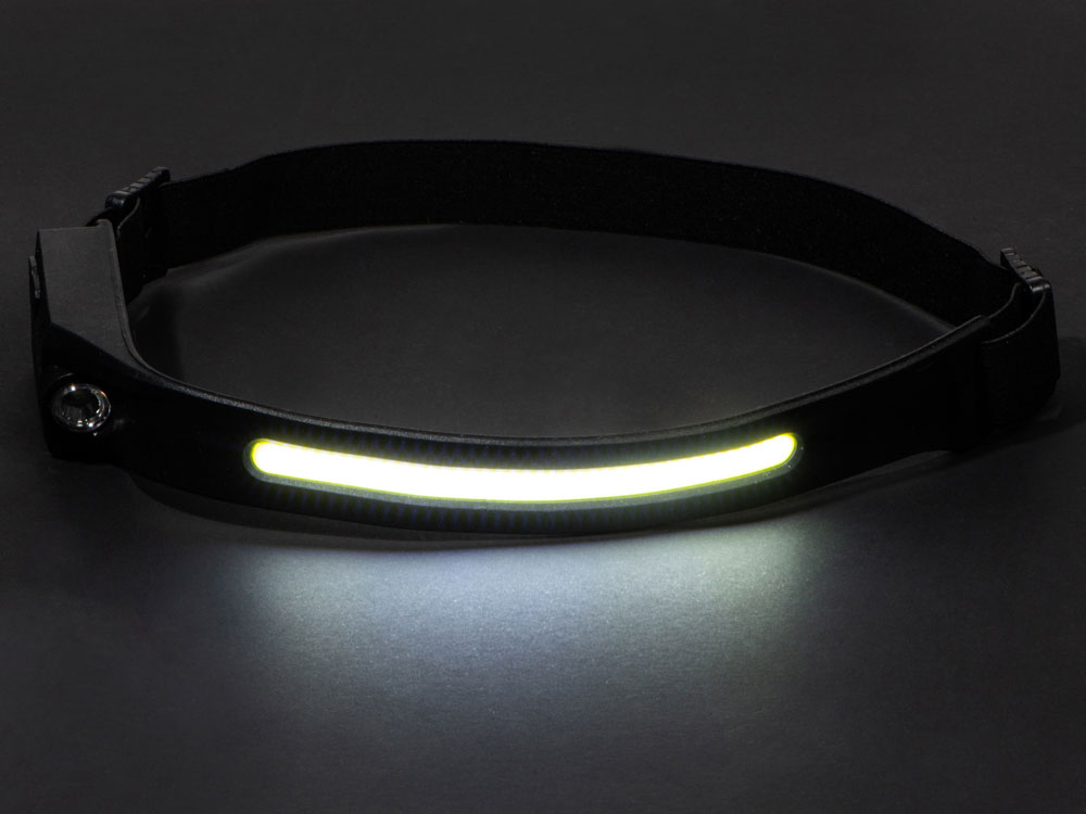 Налобный фонарь 2-в-1 c управлением жестами Spacelight, черный-6