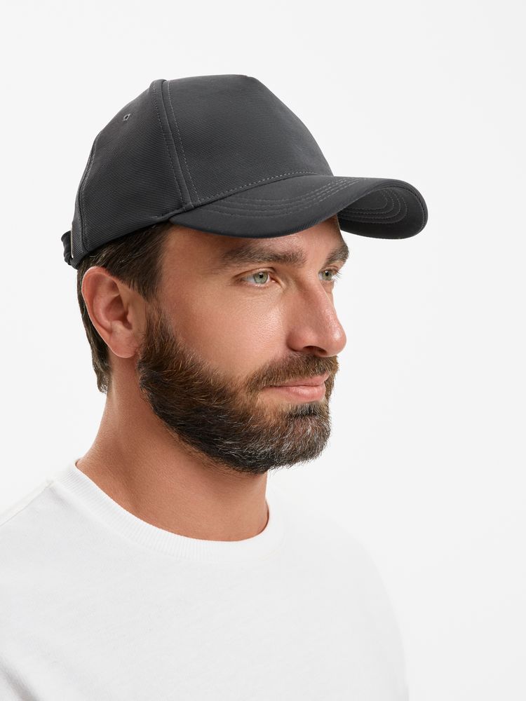 Бейсболка Yonkers, темно-серая-4