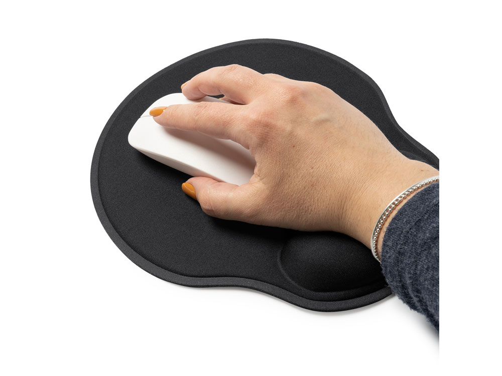 Коврик для мыши SILVANO, черный-2