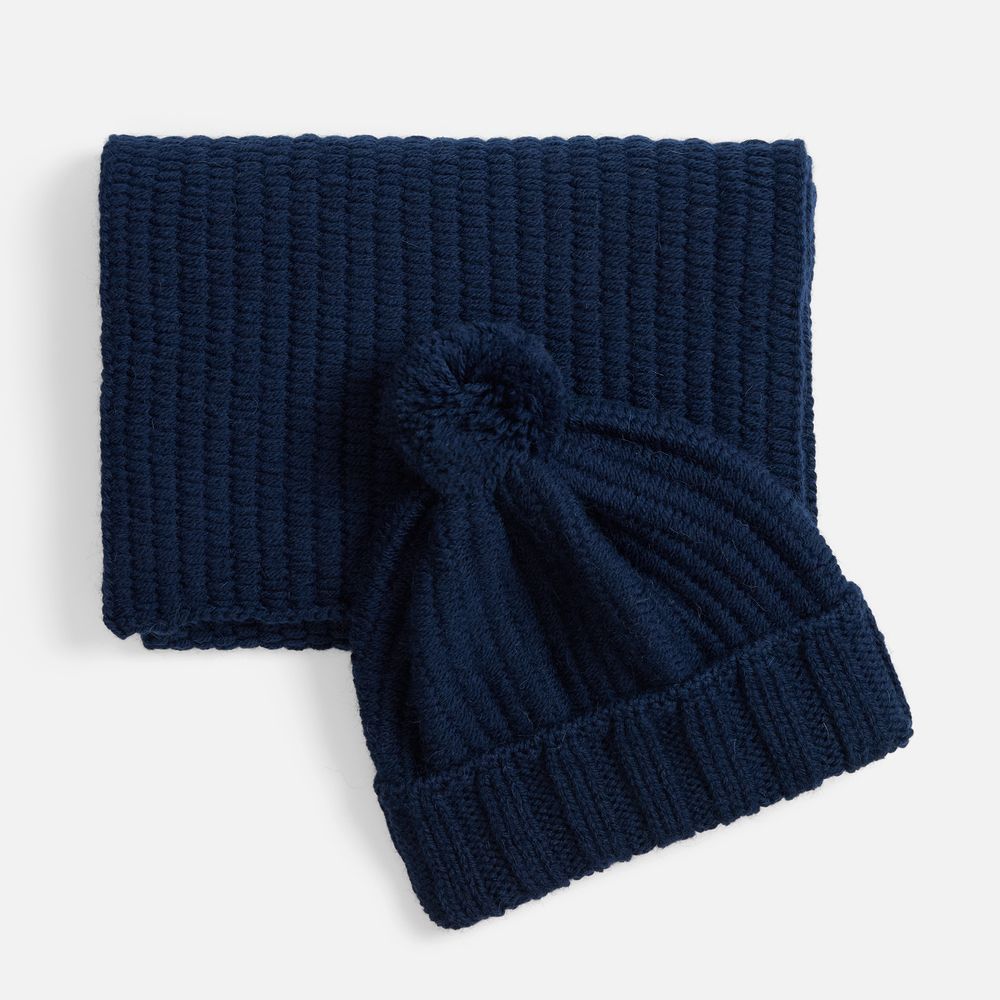 Шарф Frissonelle, темно-синий-2