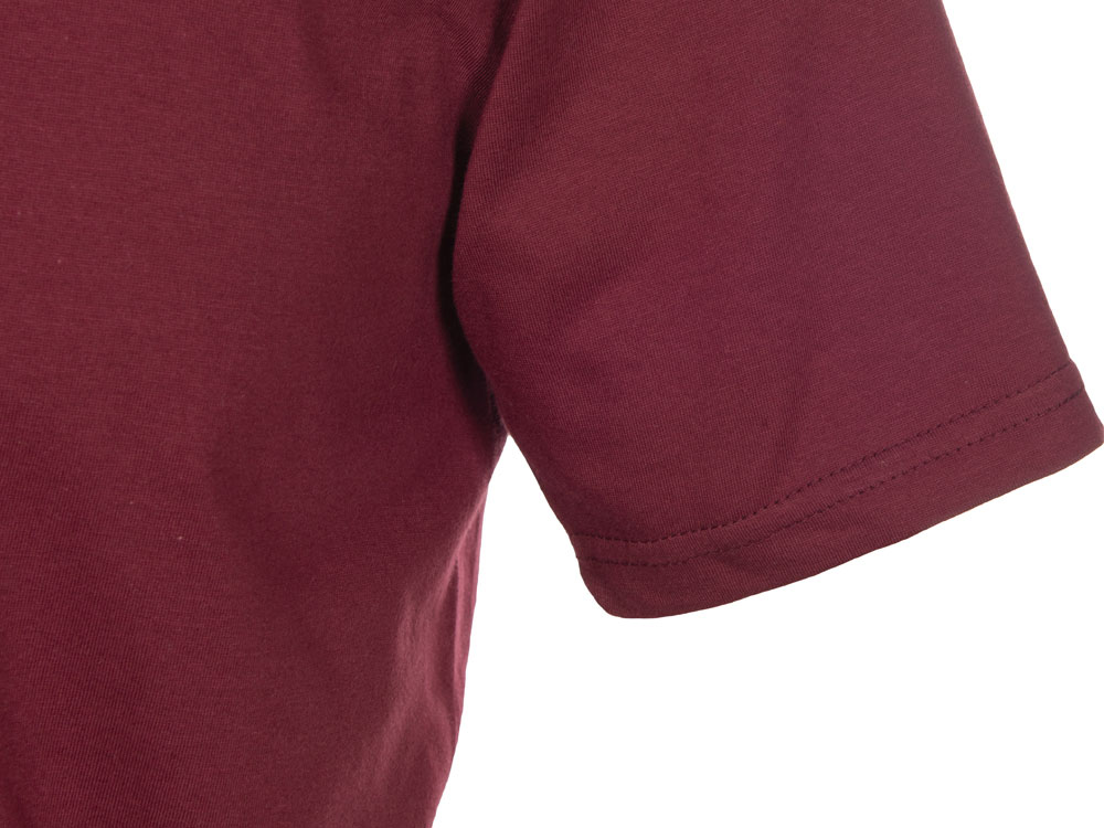 Футболка Super club мужская, бургунди-5