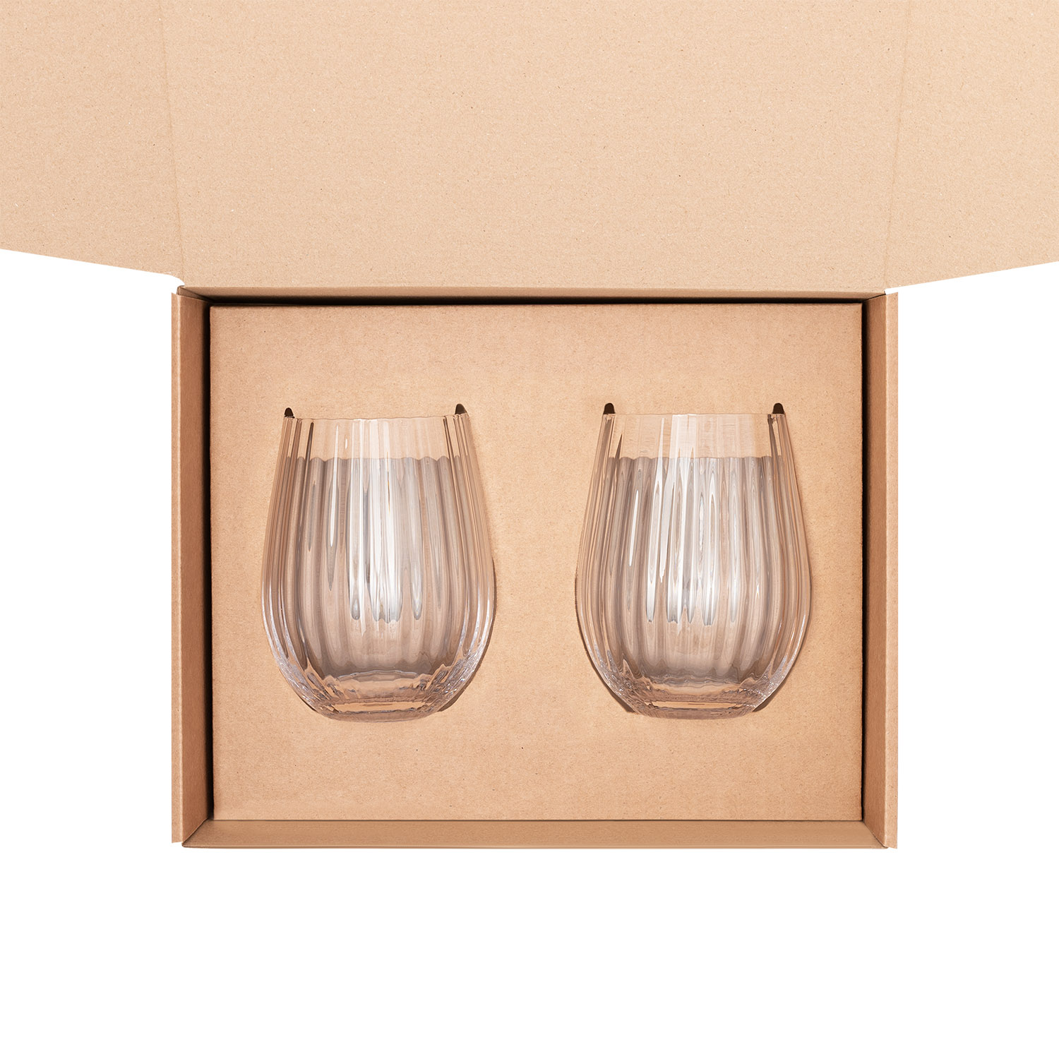 Подарочный набор 2 стакана для воды Blanche-0