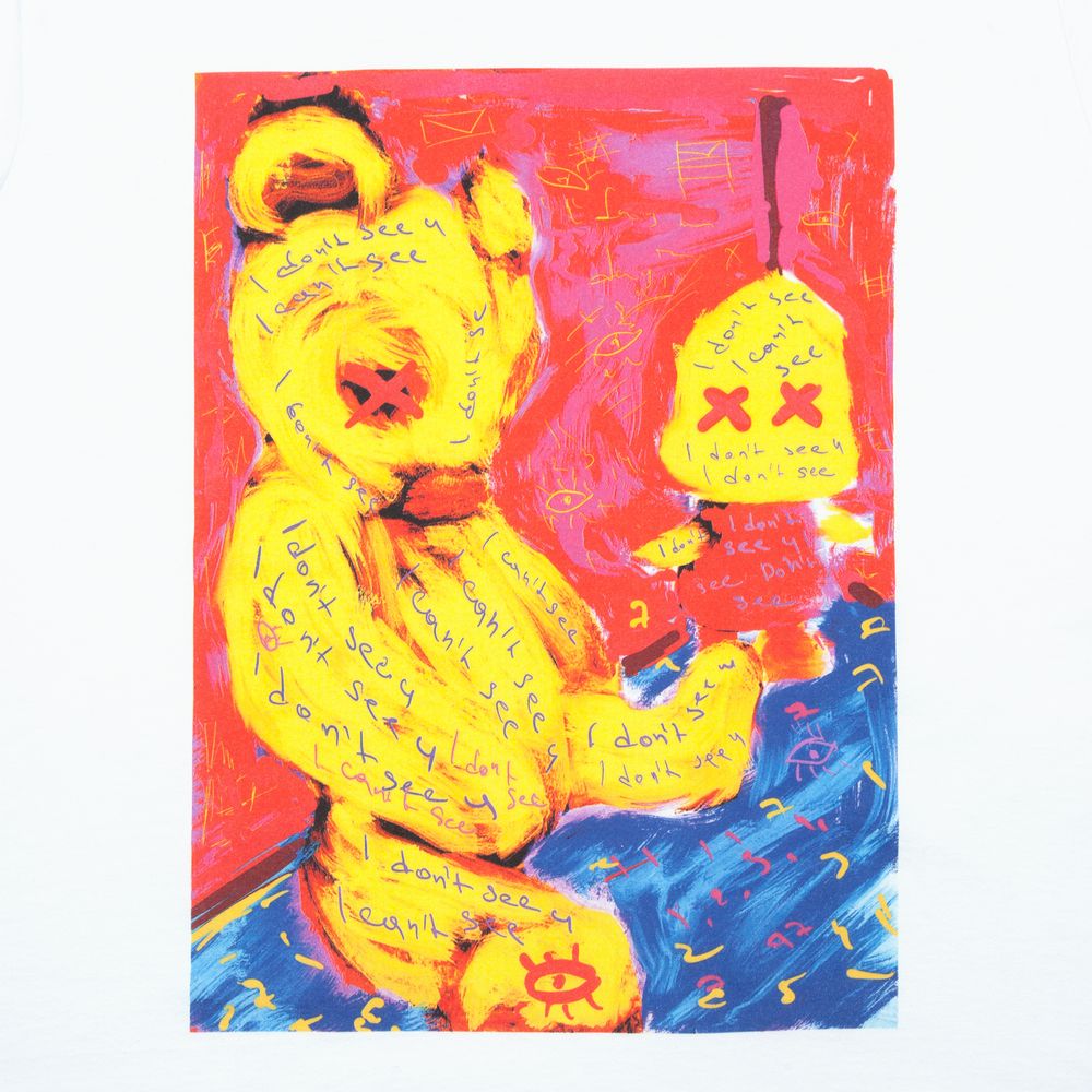 Футболка женская I Don't See You, белая-2