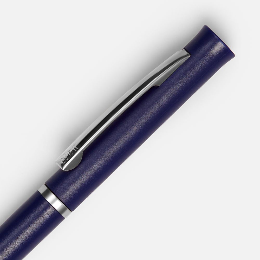 Ручка шариковая Euro Chrome, синяя-2