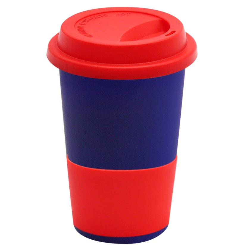 Кружка Magic To Go, Темно-синий/ красный-0