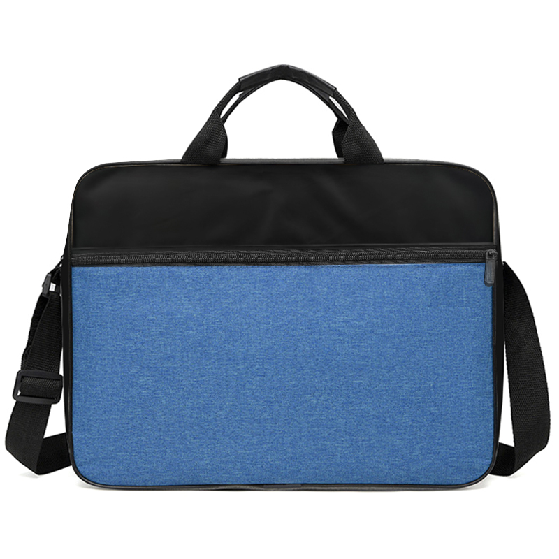 Сумка для документов SHUFFLE, Синий + чёрный-0