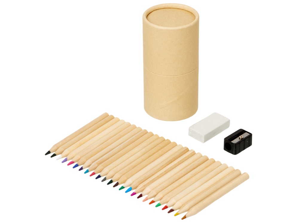 Набор цветных карандашей Artist, натуральный-1