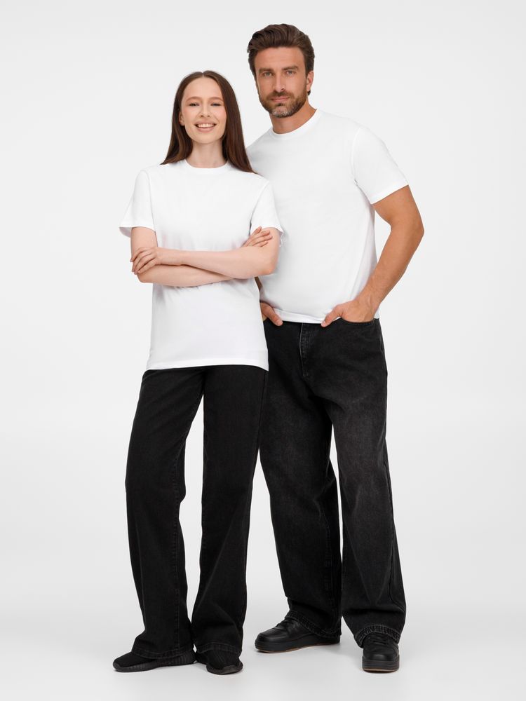 Футболка унисекс T-Bolka 180, белая-9