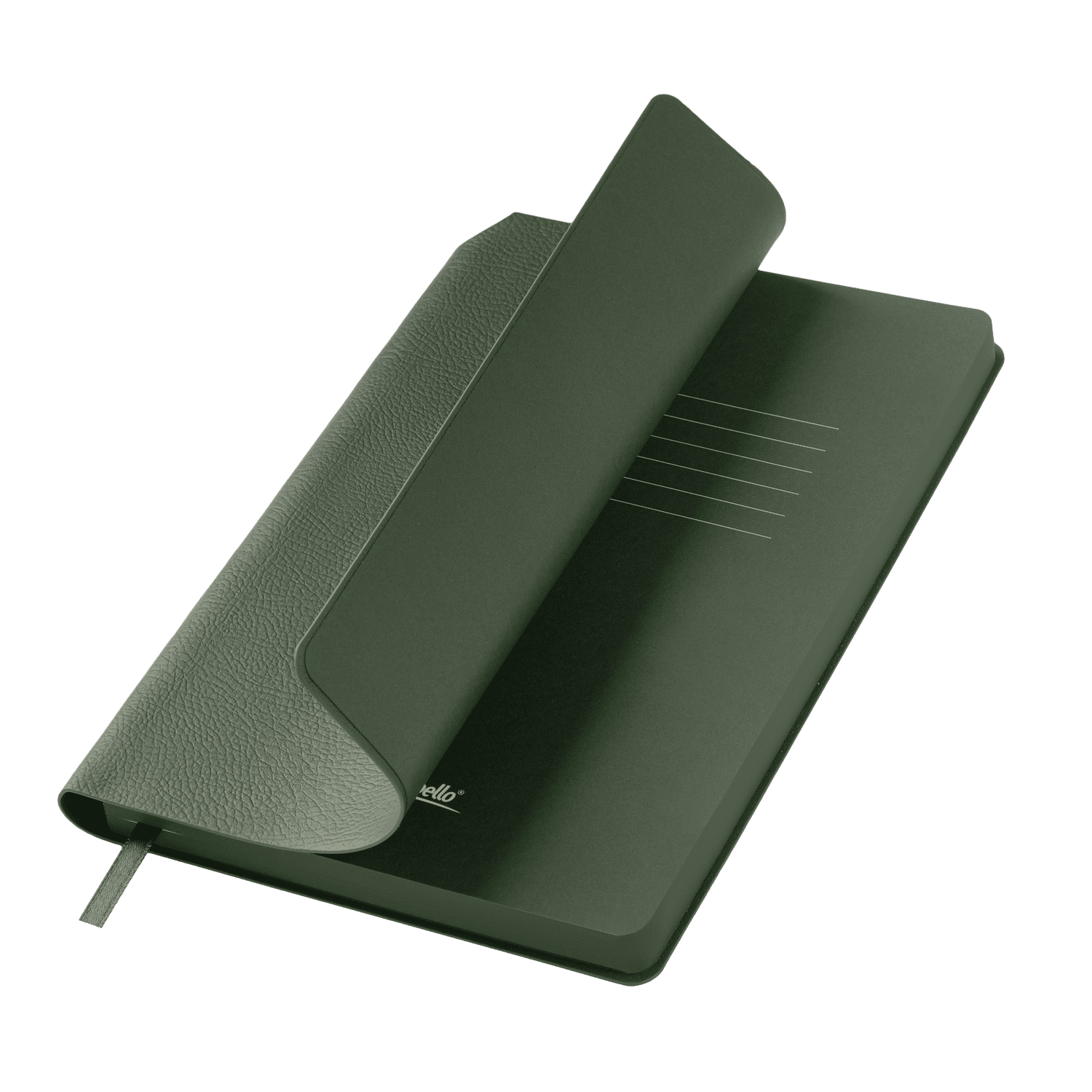 Ежедневник Молто (Molto) недатированный, зеленый-0