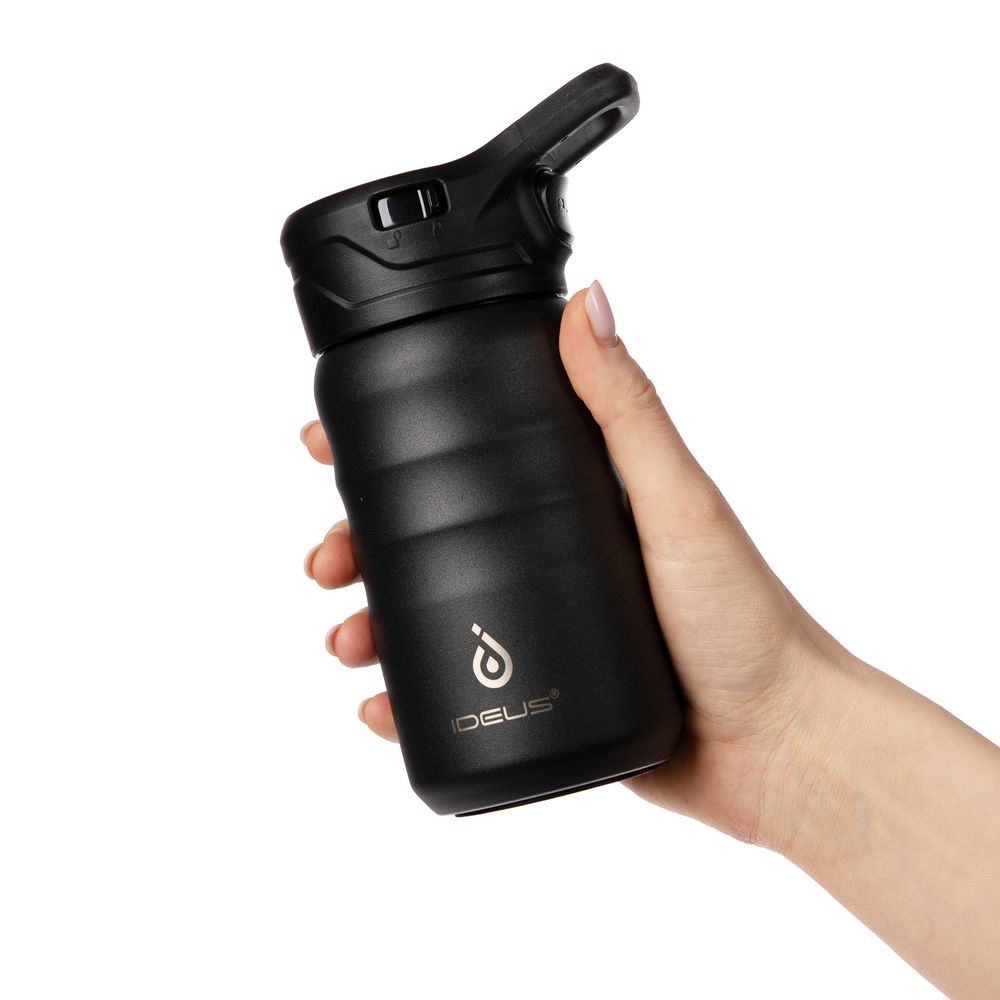 Термобутылка Fujisan 2.0, черная-4