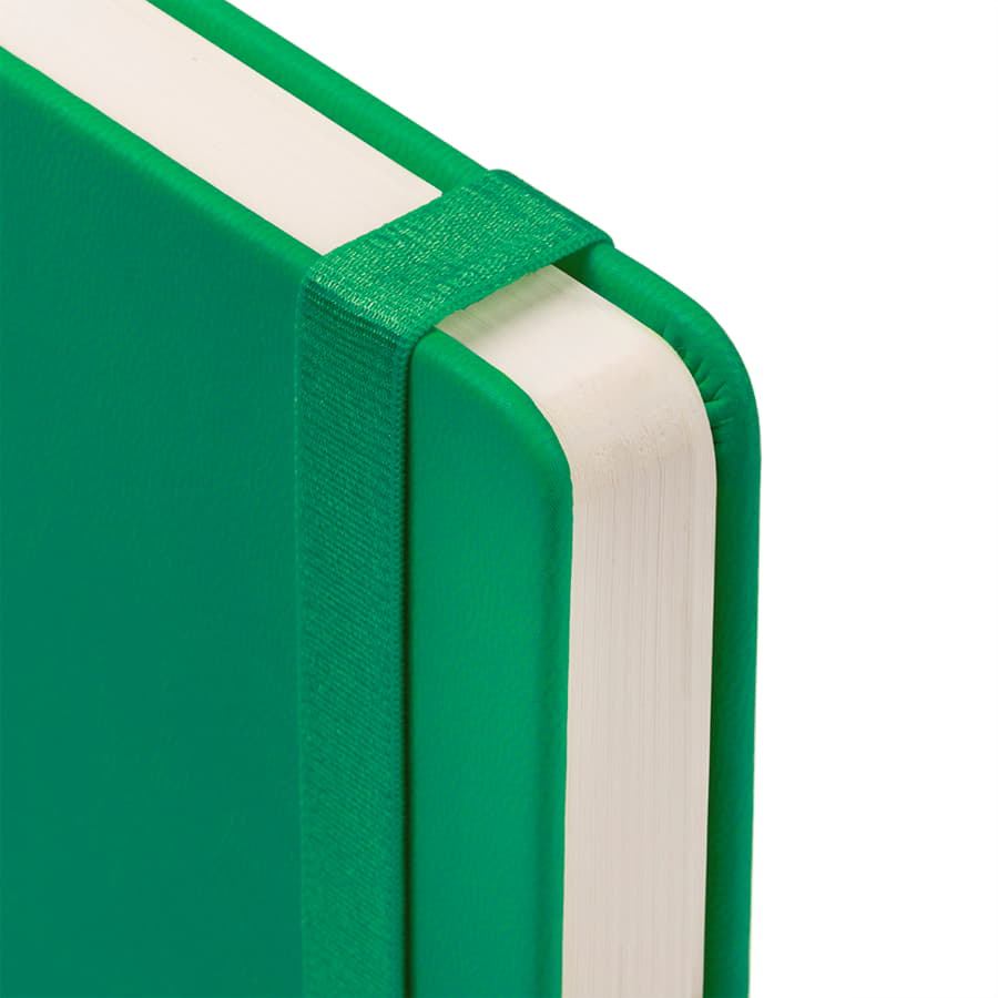 Ежедневник недатированный HAMILTON, A5, ярко-зеленый, кремовый блок, зеленый-10