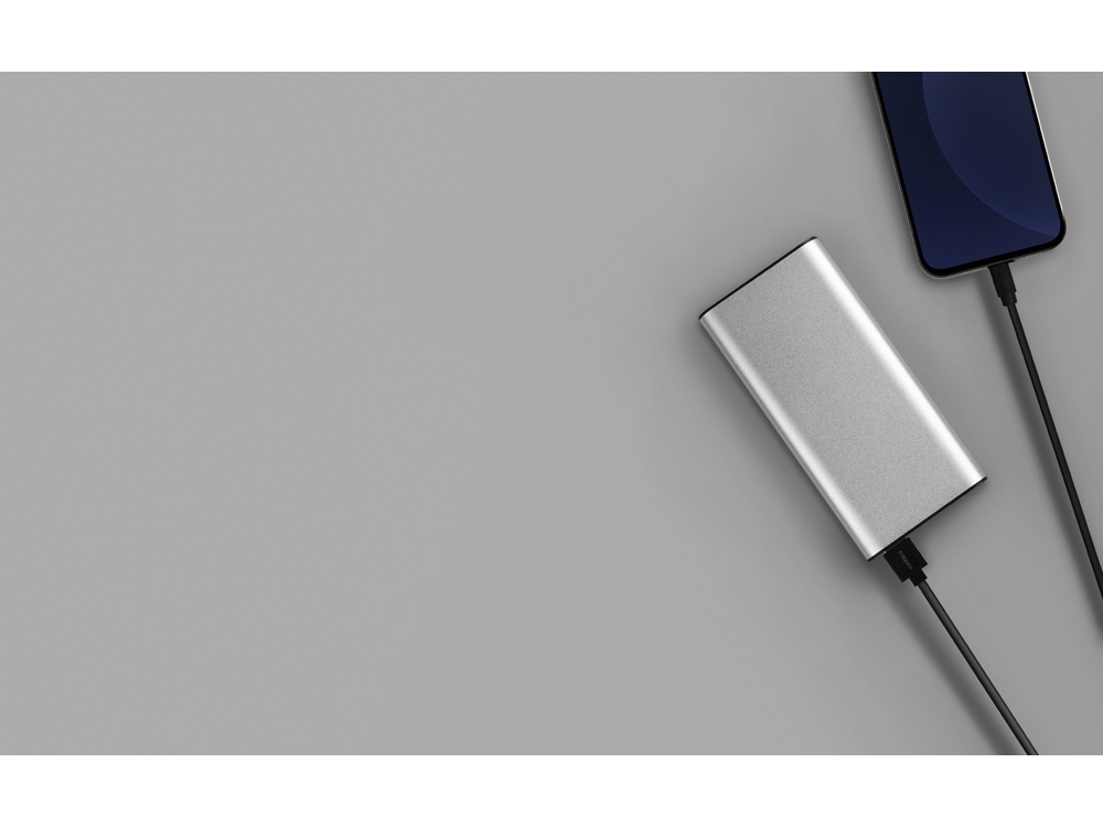 Внешний аккумулятор Rombica NEO Terra Pro, серебристый-7