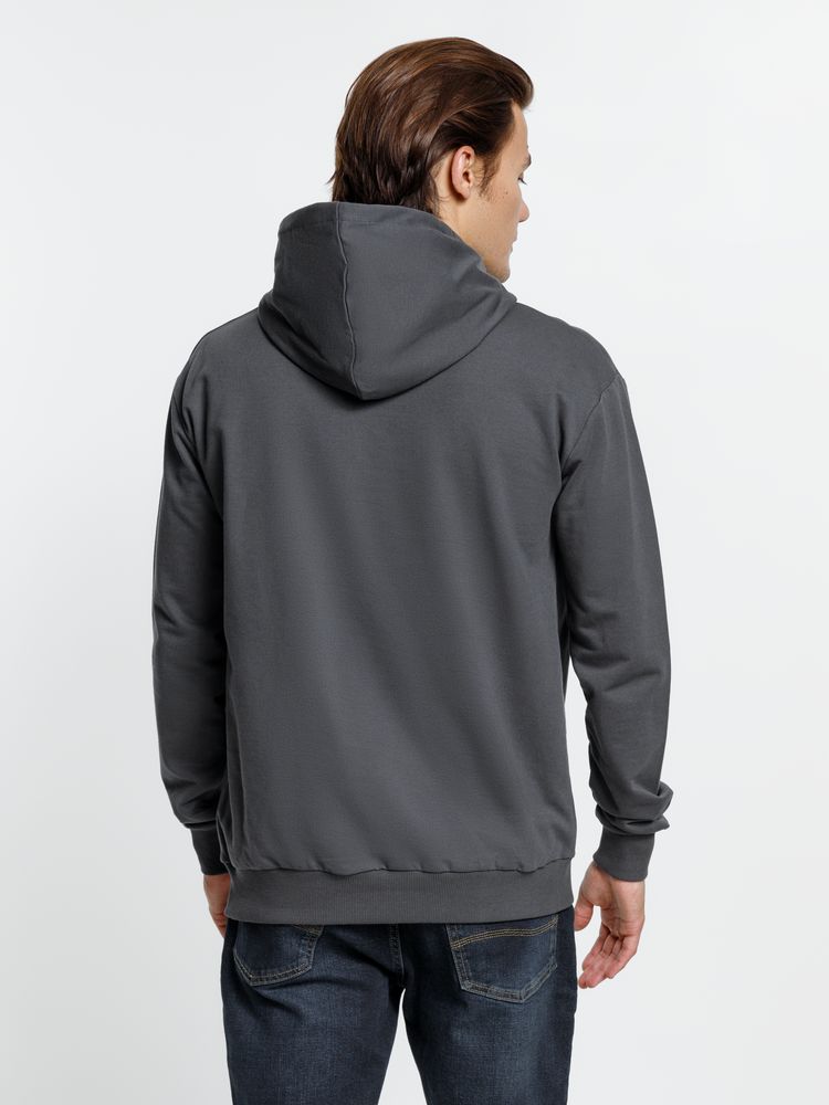 Толстовка с капюшоном Kirenga, темно-серая (графит)-5