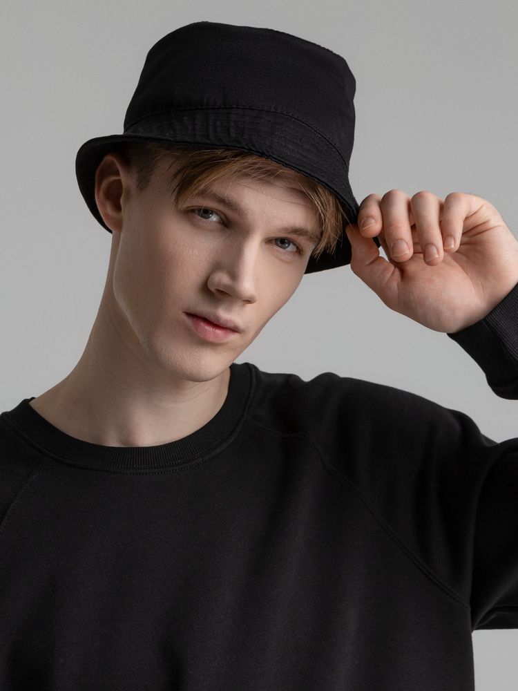 Панама Sunshade, черная-5