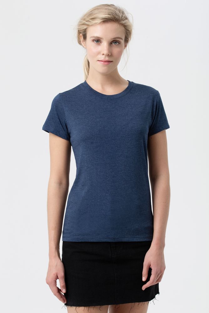 Футболка женская Regent Fit Women, синий меланж-4