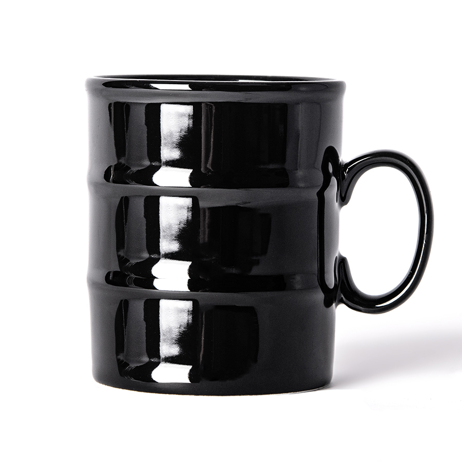 Кружка  "Бочка" в подарочной упаковке, черный-0