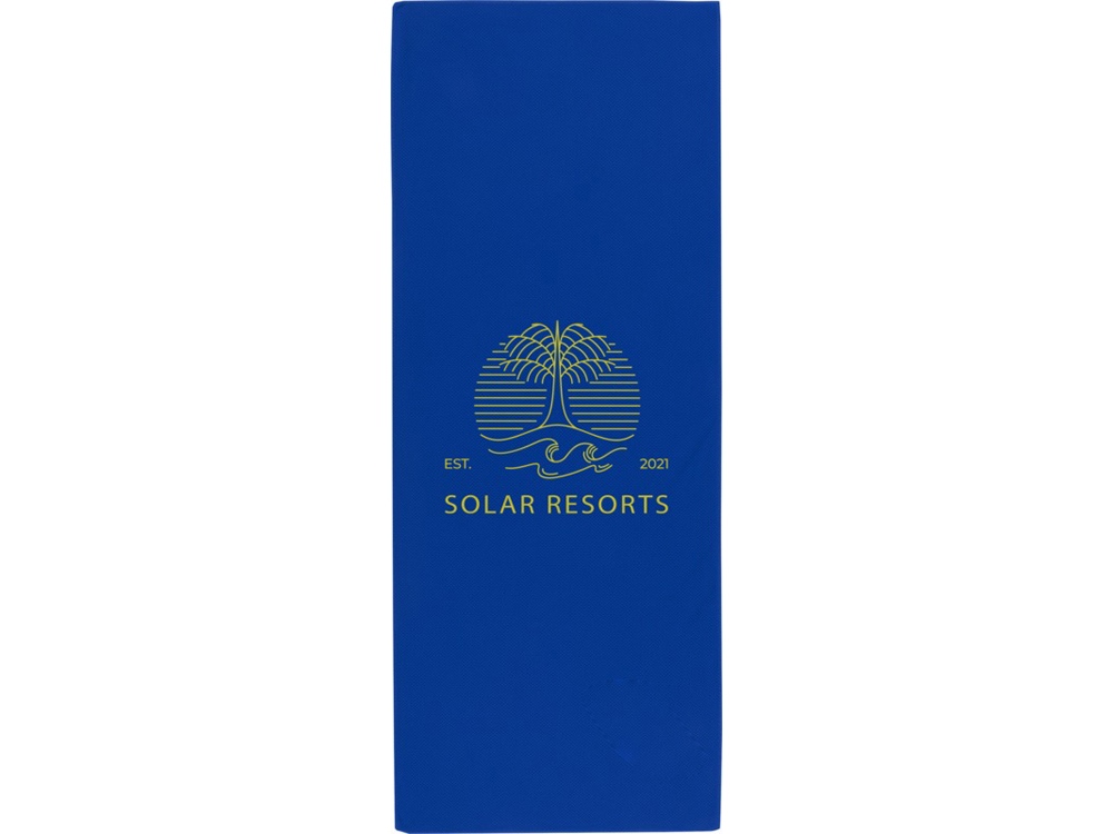 Althea спортивное полотенце 30х80 см - Ярко-синий-3