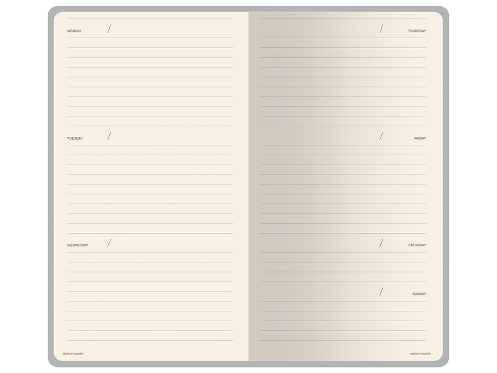 Еженедельник недатированный А6 Zefirс нашивкой, сиреневый-5