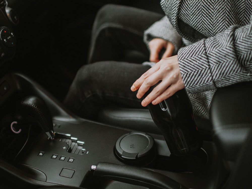 Термос питьевой, вакуумный, бытовой, тм bobber. Объем 0,35 литра. Артикул Tumbler-350 Black Coffee-7