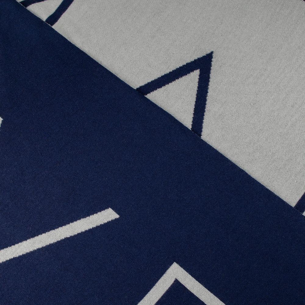 Шарф Bereg, серый с синим-3