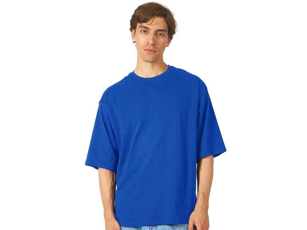 Футболка Berlin к/р оверсайз, 100% хлопок, 180гр, классический синий-1