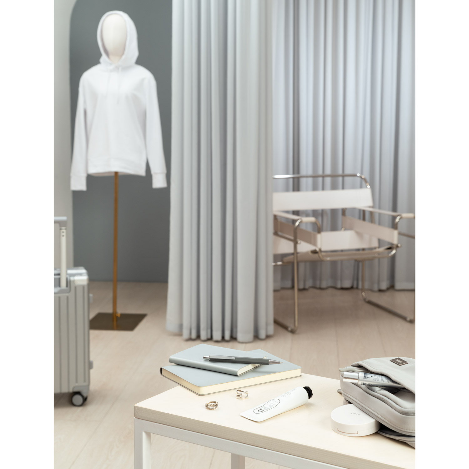 Шариковая ручка Урбан (Urban), серая-5