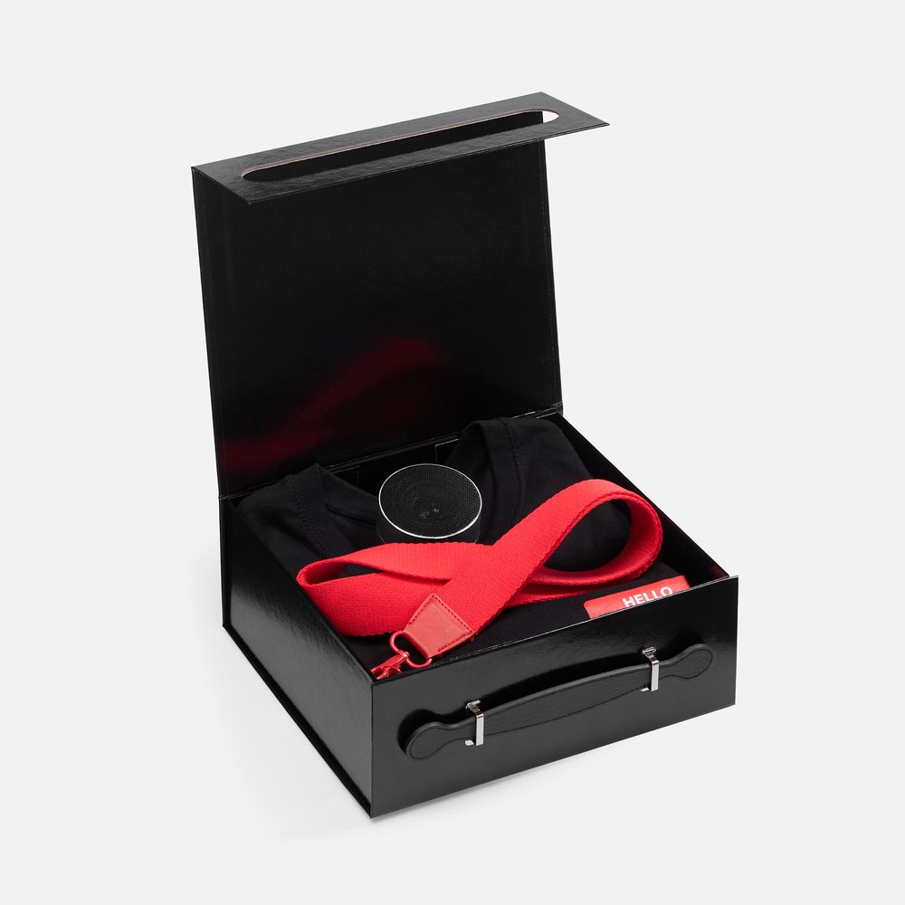 Коробка складная Holdfold, S, черная-2