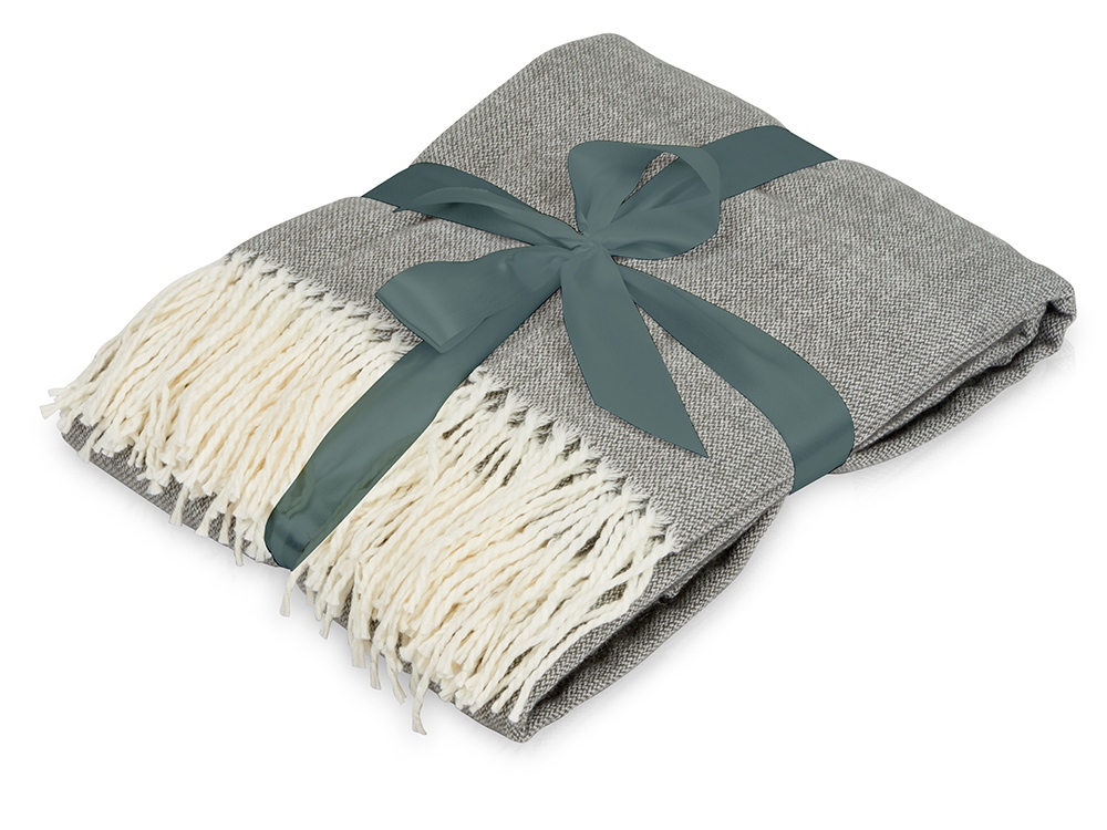 Акриловый плед Dapple 160x210 см, холодный серый-0