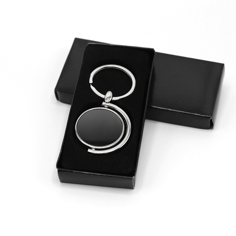 Брелок металлический Логроньо в подарочной упаковке , Серебристый-3