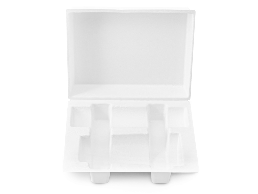 Подарочный набор FAMILY с термосом и термокружкой, желтый-5