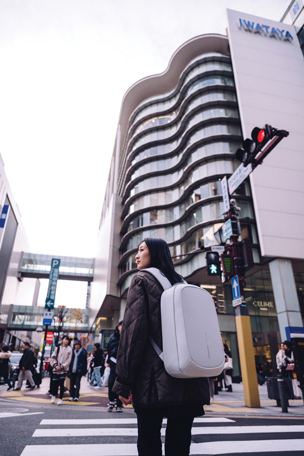 Антикражный рюкзак Bobby Edge из rPET AWARE™, 16’’-38