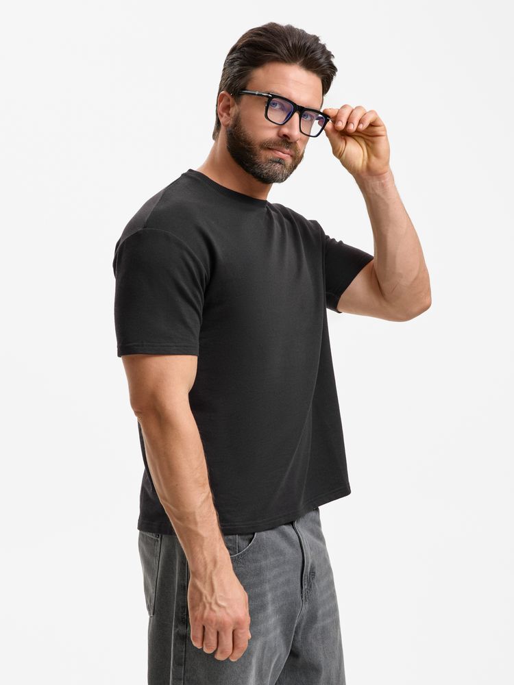 Футболка унисекс Durington, черная-5