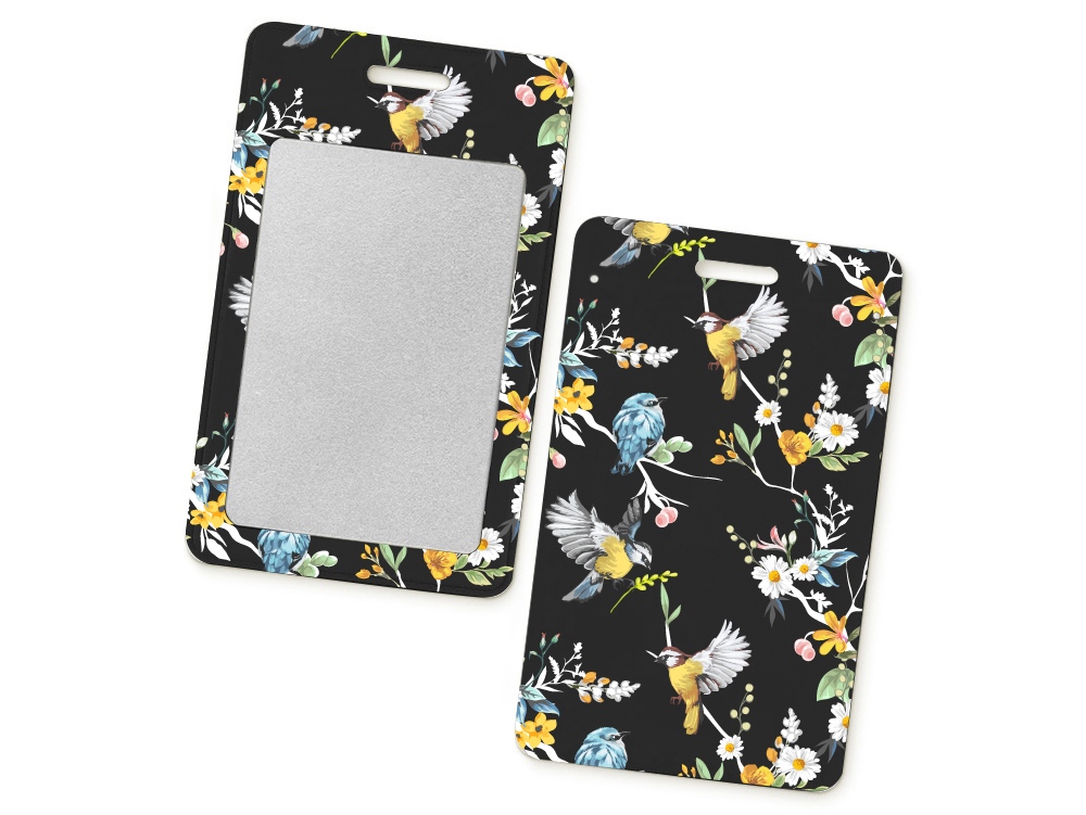 Чехол для пропуска с полноцветной УФ-печатью, софт-тач-4