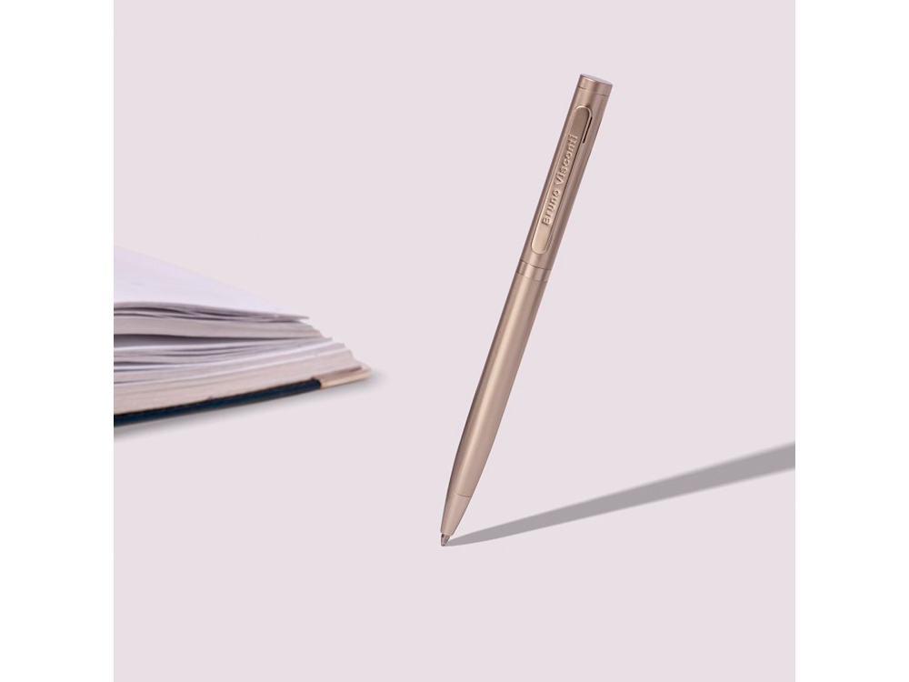 Ручка Firenze шариковая автоматическая, шампань-3