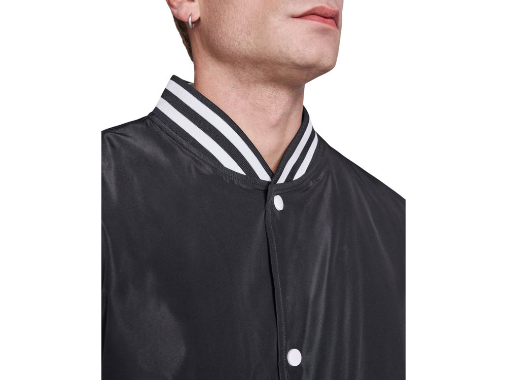 Бомбер утепленный California унисекс, черный/белый-5